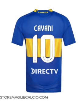 Boca Juniors Edinson Cavani #10 Maglia Gara Casa Repliche 2024-25 Maniche Corte Boca Juniors Edinson Cavani #10 Maglia Gara Casa Repliche 2024-25 Maniche Corte